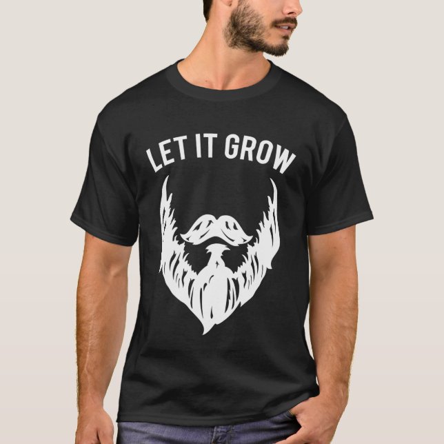 Camiseta Deixe A Barba Crescer (Frente)