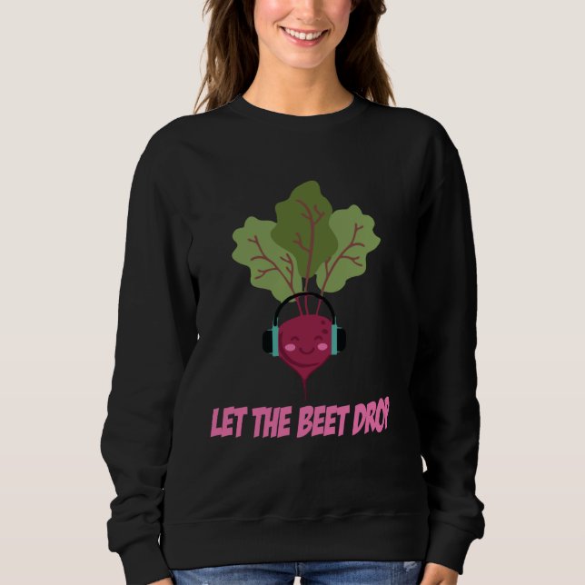 Camiseta Deixe a Beterraba Cair Humor Divertido (Frente)