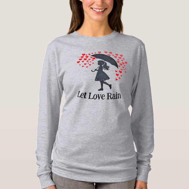 Camiseta Deixe a Chuva do Amor (Frente)