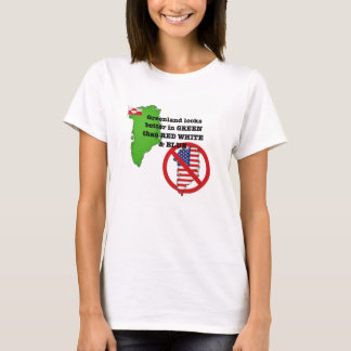 Camiseta Deixe a Groenlândia em Paz