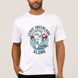 Camiseta Deixe a Groenlândia em Paz