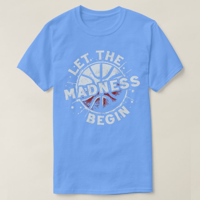 Camiseta Deixe a Loucura começar (Frente do Design)