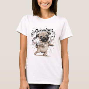 Camiseta Deixe a música ensinar sua alma a dançar