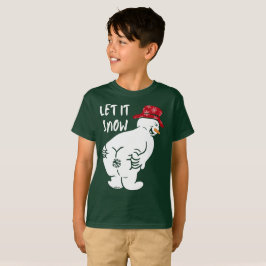 Camiseta DEIXE-A NEVAR Neves engraçado