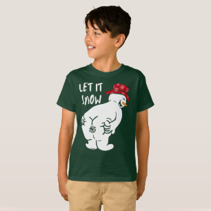 Camiseta DEIXE-A NEVAR Neves engraçado