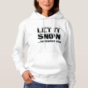 Camiseta Deixe-A Neve... Em Outro Lugar.