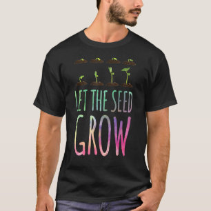 Camiseta Deixe a Semente Crescer Planta Produtor Jardineiro