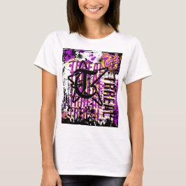 Camiseta Deixe a sua expressão falar através da sua moda