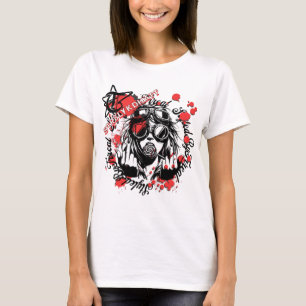 Camiseta Deixe a sua expressão falar através da sua moda