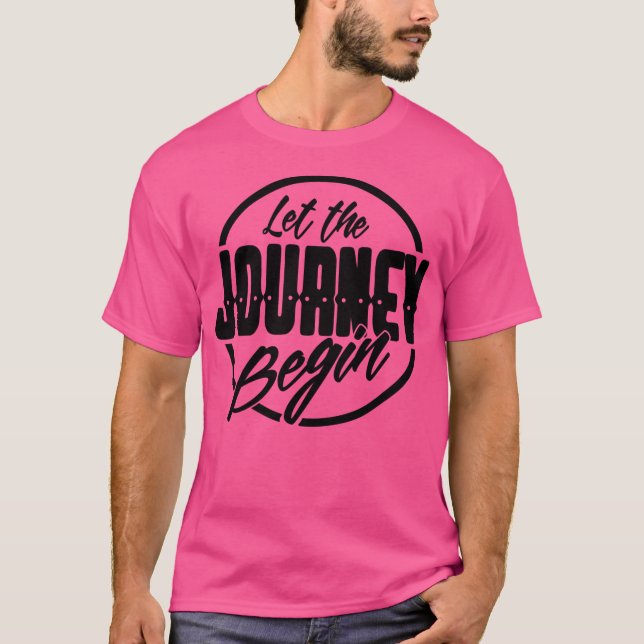 Camiseta Deixe A Viagem Começar (Frente)