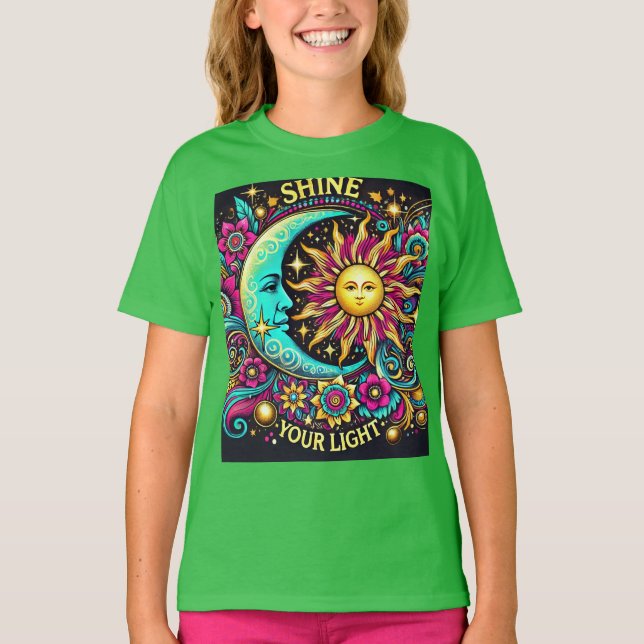 CAMISETA "DEIXE ALEXANDRIA A SUA LUZ" (Frente)