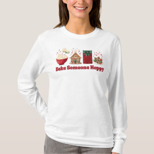 Camiseta Deixe Alguém Feliz no Natal