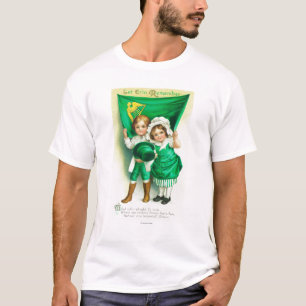 Camiseta Deixe Erin recordar o casal guardarar uma bandeira