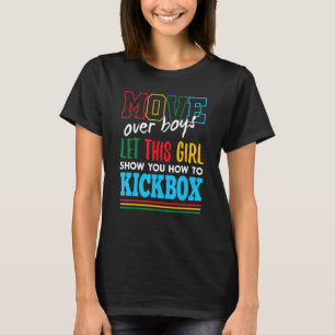 Camiseta Deixe Essa Garota Te Mostrar Como Gritar Um Kickbo