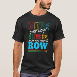 Camiseta Deixe Esta Garota Mostrar Como Remar Humor de Rema