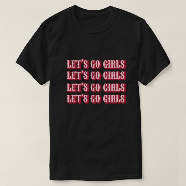 Camiseta deixe ir garota 2 (Frente do Design)