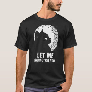 Camiseta Deixe-Me Arrancar Sua Piada De Gato Humor.