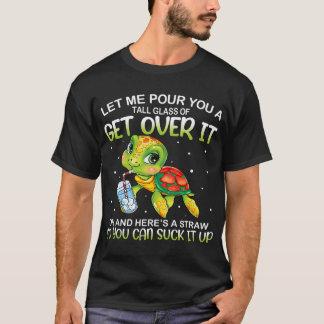 Camiseta Deixe-Me Empurrá-Lo Um Copo Alto Para Superá-Lo.