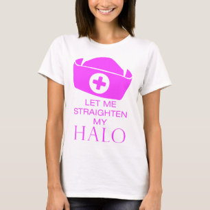 Camiseta Deixe-me endireitar meu halo