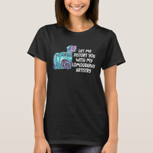 Camiseta Deixe-Me Falar Com Minha Otoriedade Lomográfica
