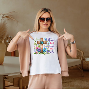 Camiseta Deixe-me falar sobre meu jesus