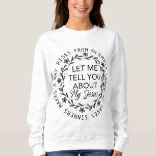 Camiseta Deixe-Me Falar Sobre Meu Jesus Bíblia Jesus