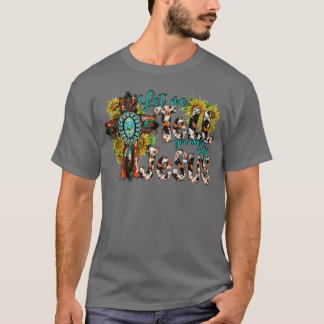 Camiseta Deixe-Me Falar Sobre Meu Jesus Christian Western C