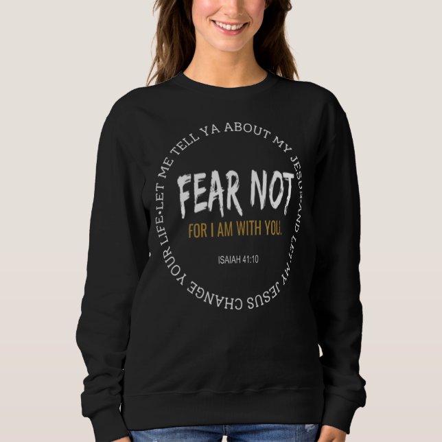 Camiseta Deixe-Me Falar Sobre Meu Jesus E Deixe-O Mudar (Frente)