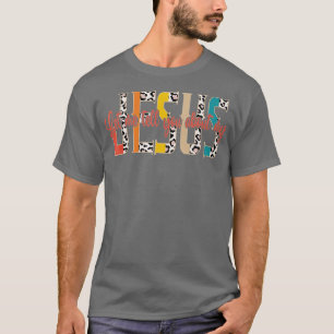 Camiseta Deixe-Me Falar Sobre Minha Vintagem Jesus Leopardo
