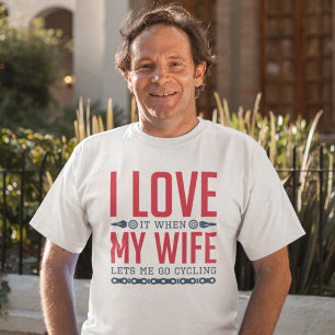 Camiseta Deixe-me ir pedalar