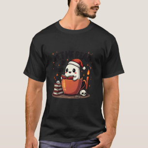 Camiseta Deixe-Me Ler O Café Fantasma Da Paz