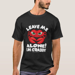 Camiseta Deixe-me me sozinho são Crabby
