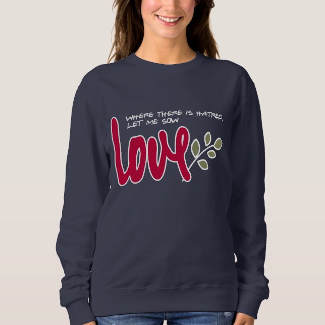 Camiseta Deixe-me mostrar amor (Frente)