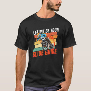 Camiseta Deixe-Me Ser Sua Citação De Guia De Diapositivos P