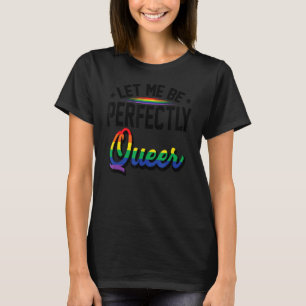 Camiseta Deixe-me ser um lésbico, lésbica, Gay