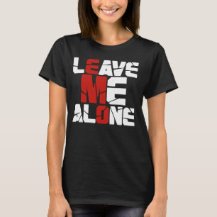Camiseta Deixe-Me Sozinho - Emo Fan - Emo