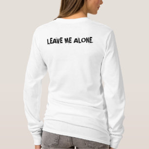 Camiseta Deixe-me sozinho Romance Love Casal