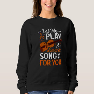 Camiseta Deixe-Me Tocar Uma Música Para Você Violinista