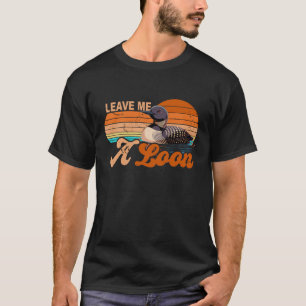 Camiseta Deixe-Me Um Relógio De Pássaros.