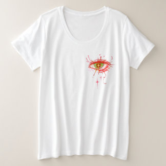Camiseta Deixe meus olhos onde seu coração está