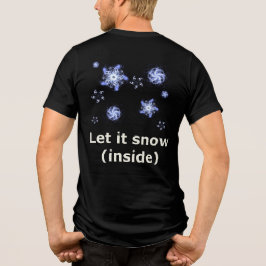 Camiseta Deixe nevar