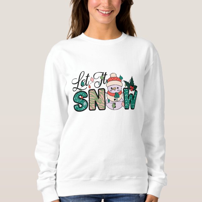 Camiseta Deixe nevar o natal (Frente)