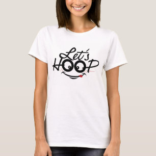Camiseta Deixe-nos aro: Parte superior do círculo de Flowy
