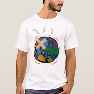 Camiseta Deixe-nos cofre forte o planeta