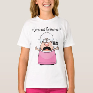 Camiseta Deixe-nos comer a avó!