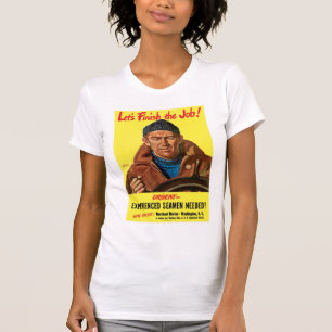 Camiseta Deixe-nos terminar o trabalho!