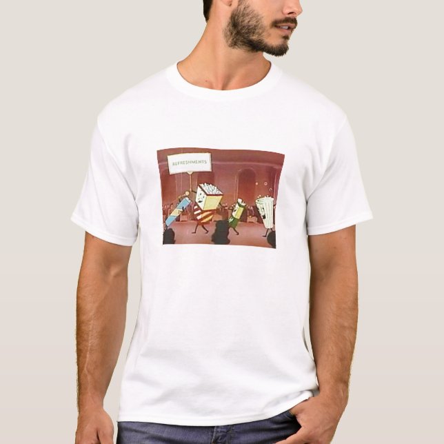 Camiseta Deixe-nos tudo ir à entrada (Frente)
