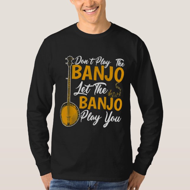 Camiseta Deixe O Banjo Jogar Você (Frente)