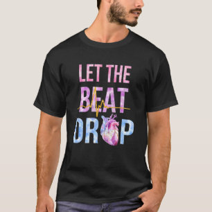 Camiseta Deixe O Beat Largar Adenosina Enfermeira Pulso Nur