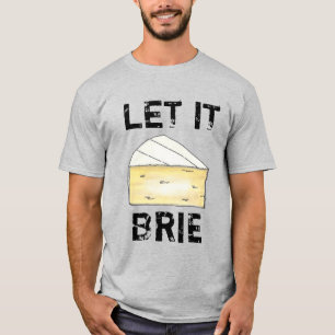 Camiseta DEIXE-O BRIR (BE) Cozinhar de Forragem de Queijo E